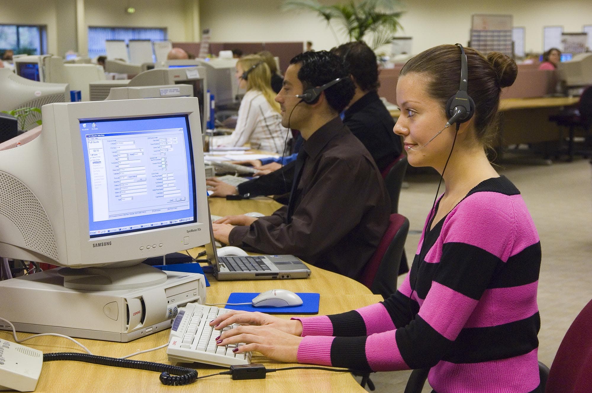 A CDL insurance operations team works with the Strata platform